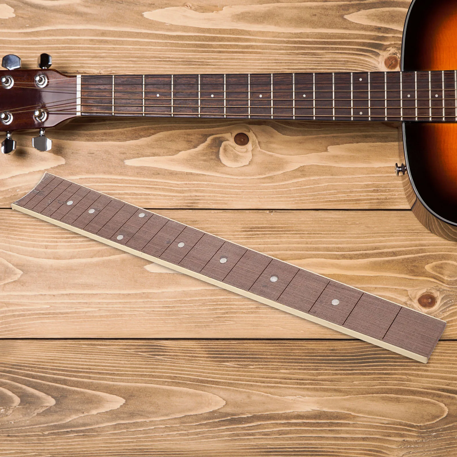 

Guitar Fingerboard Smooth Surface DIY Upgrade Accessory Natural Texture For Folk Guitar Musical Instrument Part