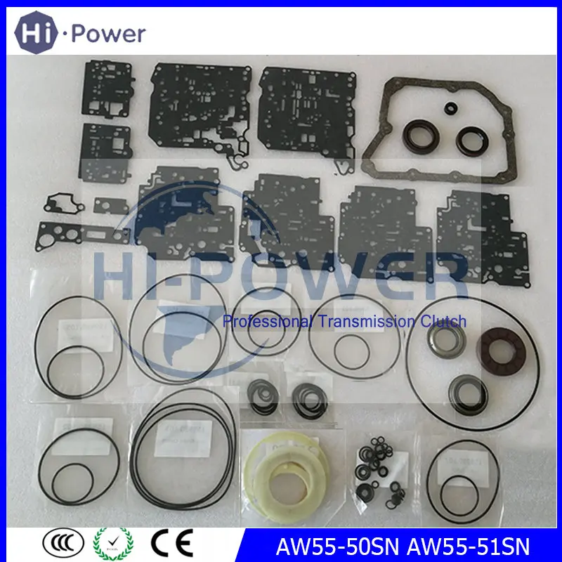 

AW55-50SN AW55-51SN AF23 AF33 Transmission Clutch Repair kit For Volvo Saab Opel Chevrolet Regal S80/S40 Gearbox Overhaul KIt