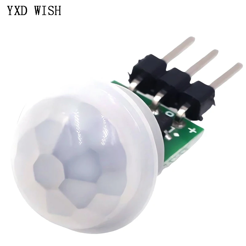 10개 AM312 미니 피로전기 PIR 인체 감지 센서 모듈 PIR 적외선 IR 센서 바디 수동 모션 적외선 IR 감지기 센서