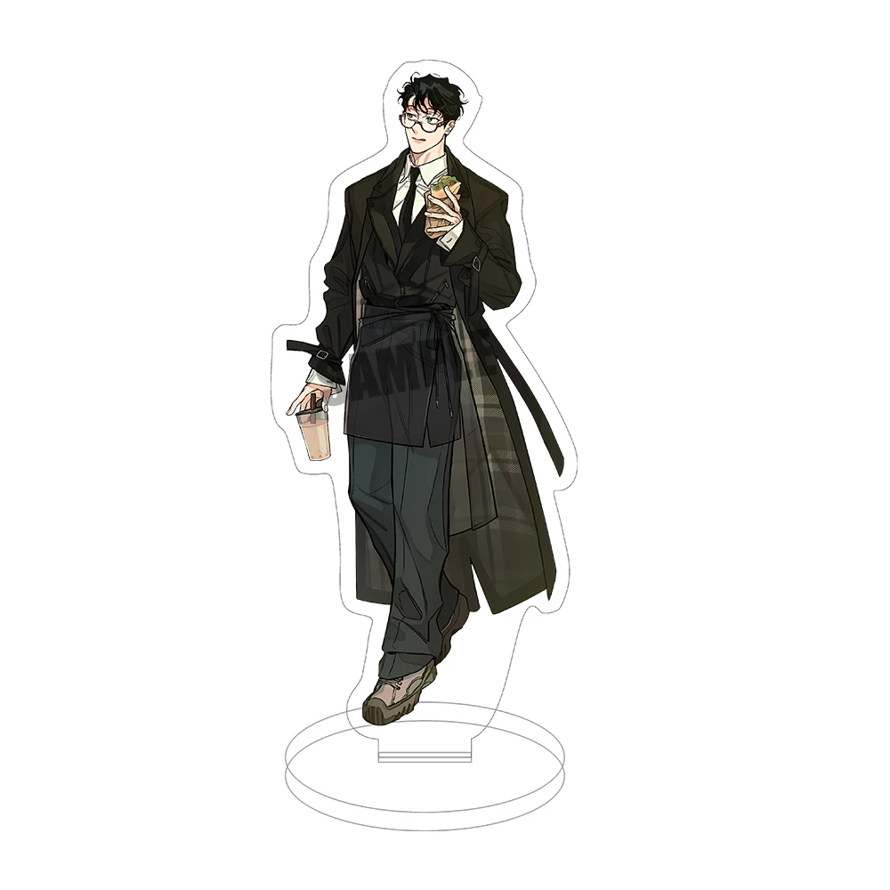 Anime Manwha Acrylic Stand Rose and Champagne Leewoon Figure Display Korean BL Manga Goods Collection Desk Decoration Gift
