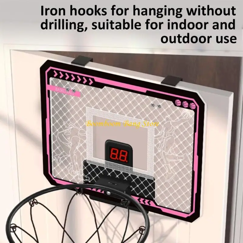 

270C Without Drill Wall Mounted Indoor Basketball Hoops Space Saving Easyly Install