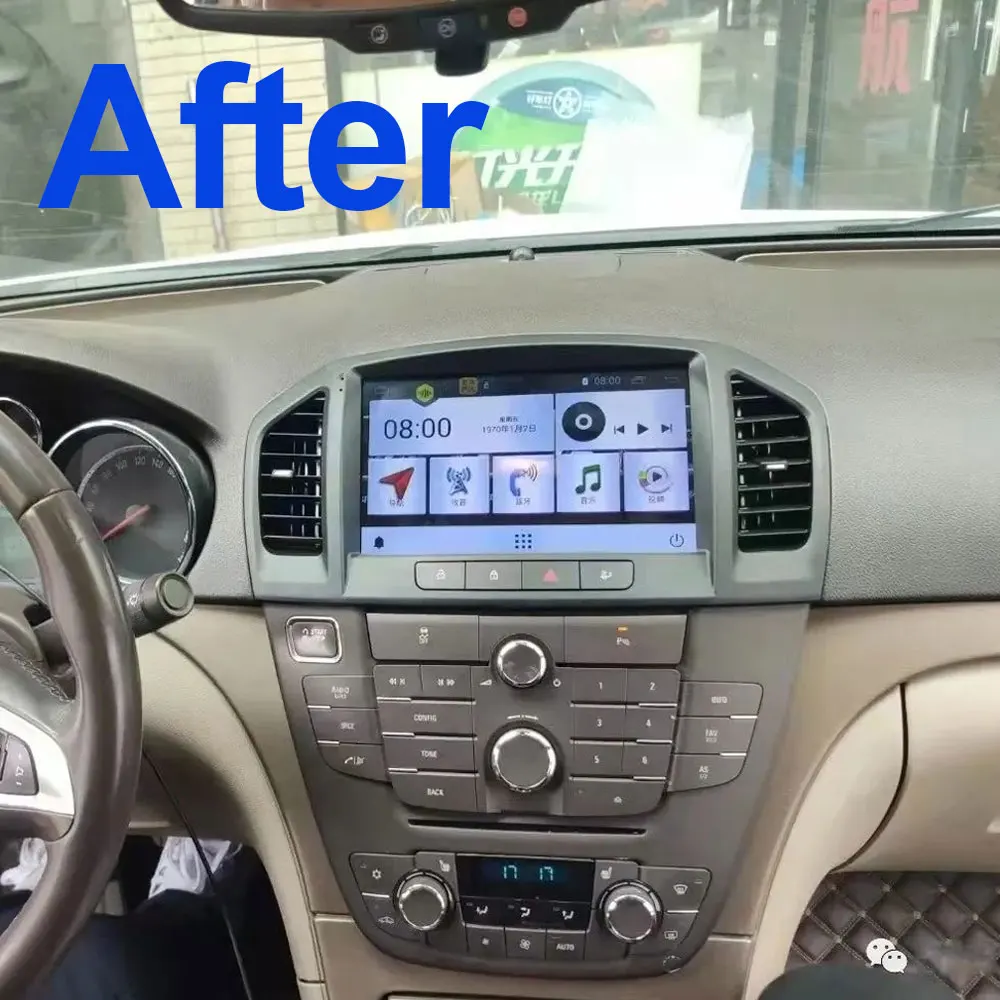 Автомобильный радиоприемник Android Auto Carplay для Buick Regal 2009-2013/Opel Insignia 2008-2012 GPS-навигатор Видеоплеер 5G WIFI