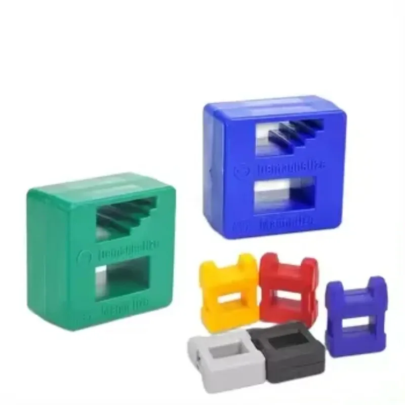 Mini Magnetizer Demagnetizer Screwdriver Magnetic Utility Pickup Tool Suitable for Screwdriver Bits Electric Drill Bits