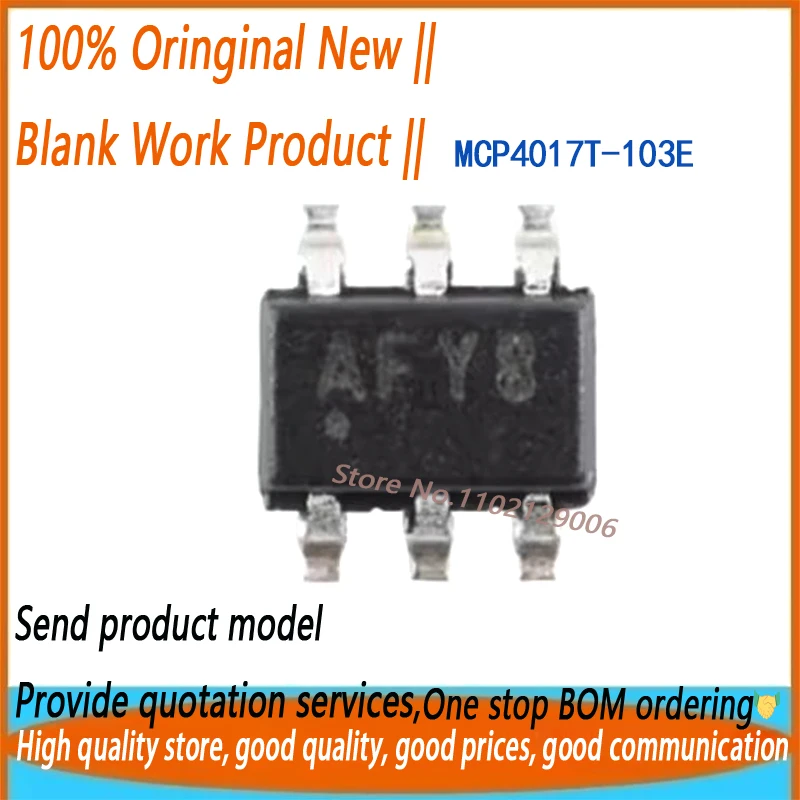 5-100pcs MCP4017T-103E/LT MCP4017T MCP4017 SC70-6 AF**