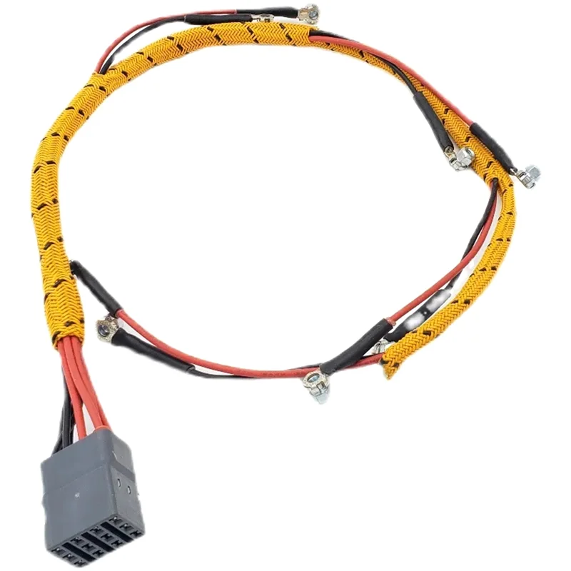 1 PCS Fuel Injector Nozzle Wiring Harness Replacement Parts For Caterpillar Excavator 312D E312D C4.2 Engine 305-4891 3054891-X5