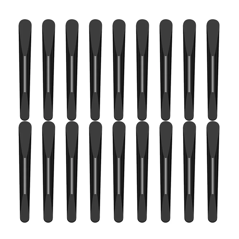 50 قطعة قناع الوجه خلط ملاعق مريحة البلاستيك اثارة أدوات ماكياج الأساس أحمر الخدود ظلال العيون الشفاه خلاط ألوان #6