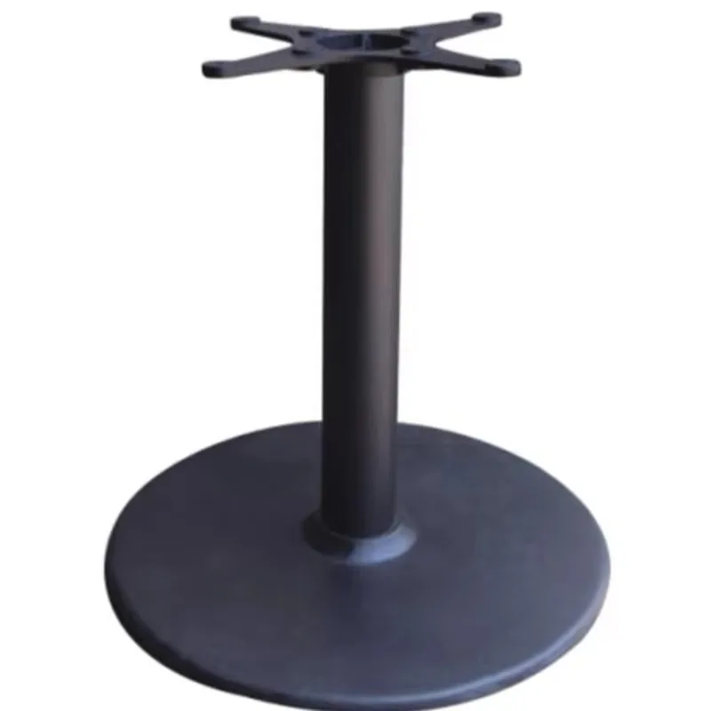 Round Sand Black Cast Iron Bedroom Table BaseATV&UTV