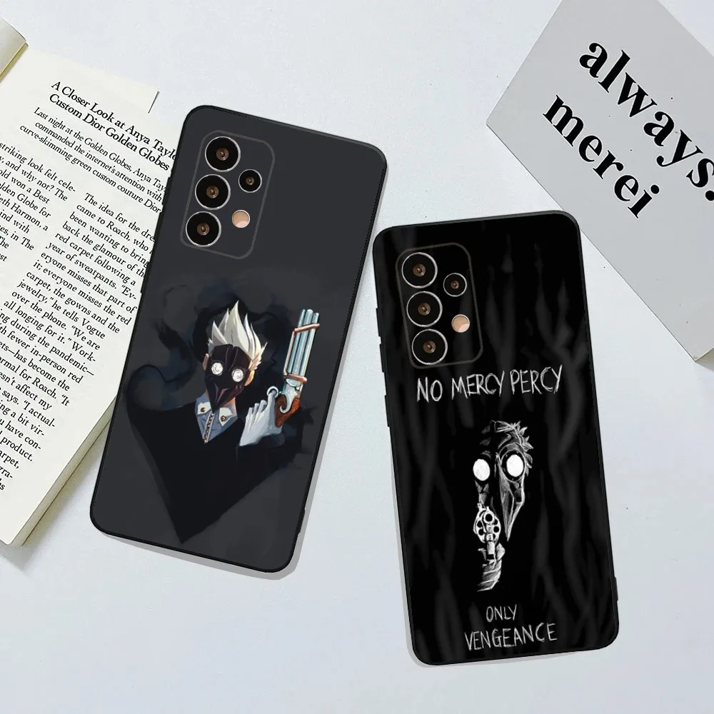 L-Legend V-Vox Machina Cartoon Phone Case for Samsung Galaxy A13,A21s,A22,A31,A32,A52,A53,A71,A80,A91, Soft Black Cover