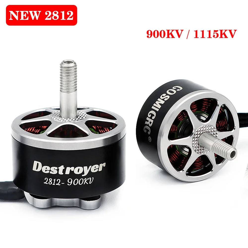 

NEW 2812 V3 2812 900KV / 1115KV Brushless Motor 4-6S LIPO Compatible 7/8/9inch propeller for RC FPV Drone