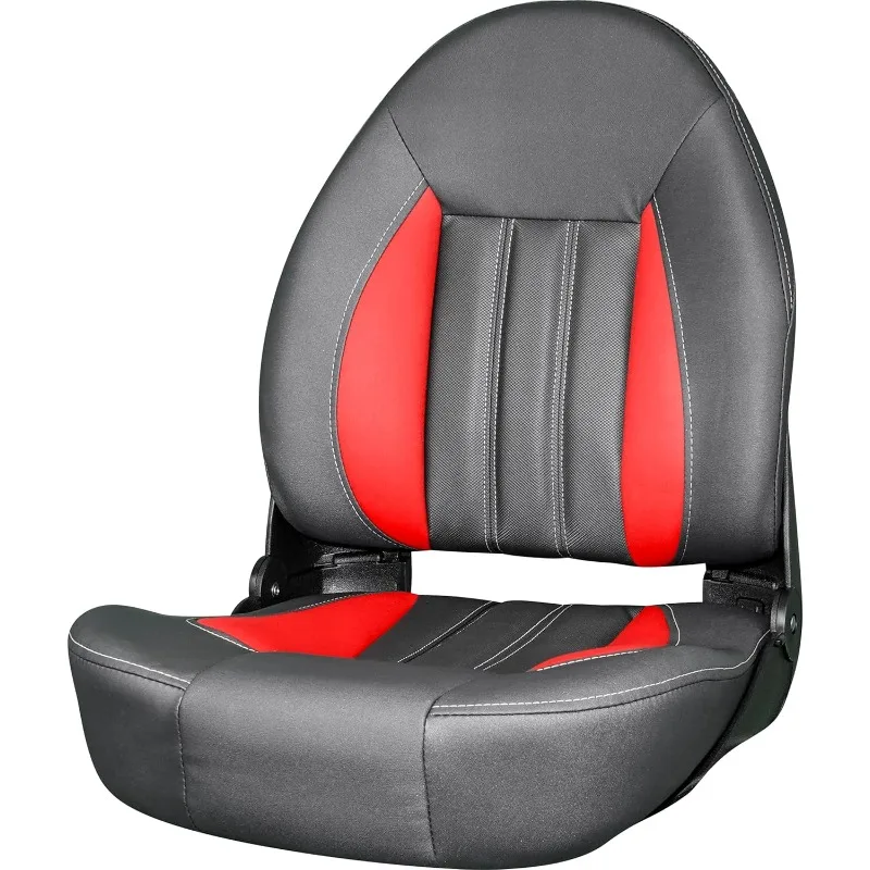 ProBax Orthopedic Limited Edition Boat Seat (Charcoal/Gray/Red)