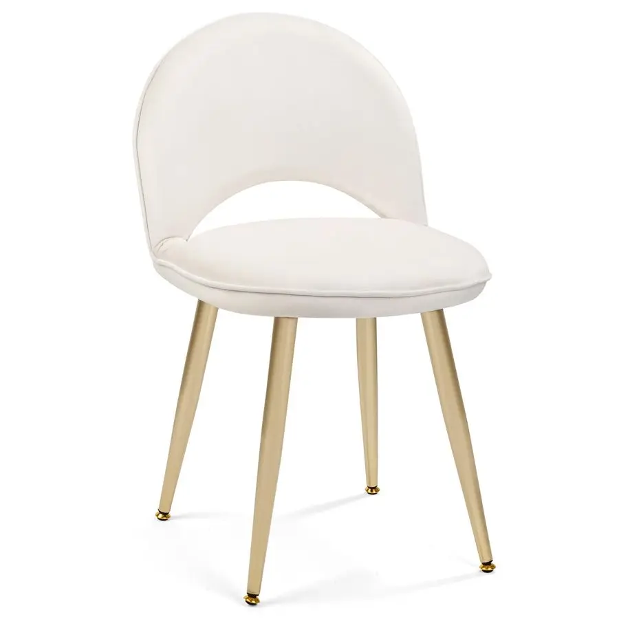 

Chair with Adjustable Back Vanity Stool with Backrest Multifunction Chair for Dressing Home Office Kitchen Dinning Room and Livi