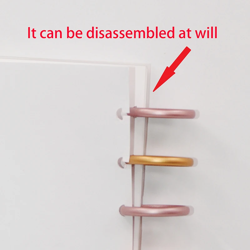 مخطط قرص الفطر ، 20 قطعة ، 35 مللي متر ، للكمبيوتر الدفتري ، حلقات الربط ، حلقة الربط ، اللوازم المكتبية والمدرسية #6