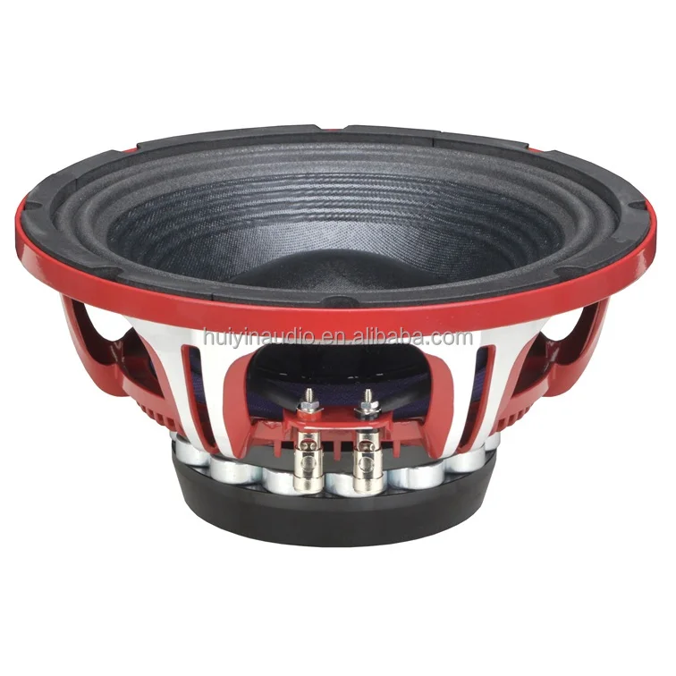 10-Inch Neodymium Woofer Speaker 500W RMS 3-Inch Voice Coil Xmax Professional Stage System 3.5mm Midrange Bass Model 1075-061N