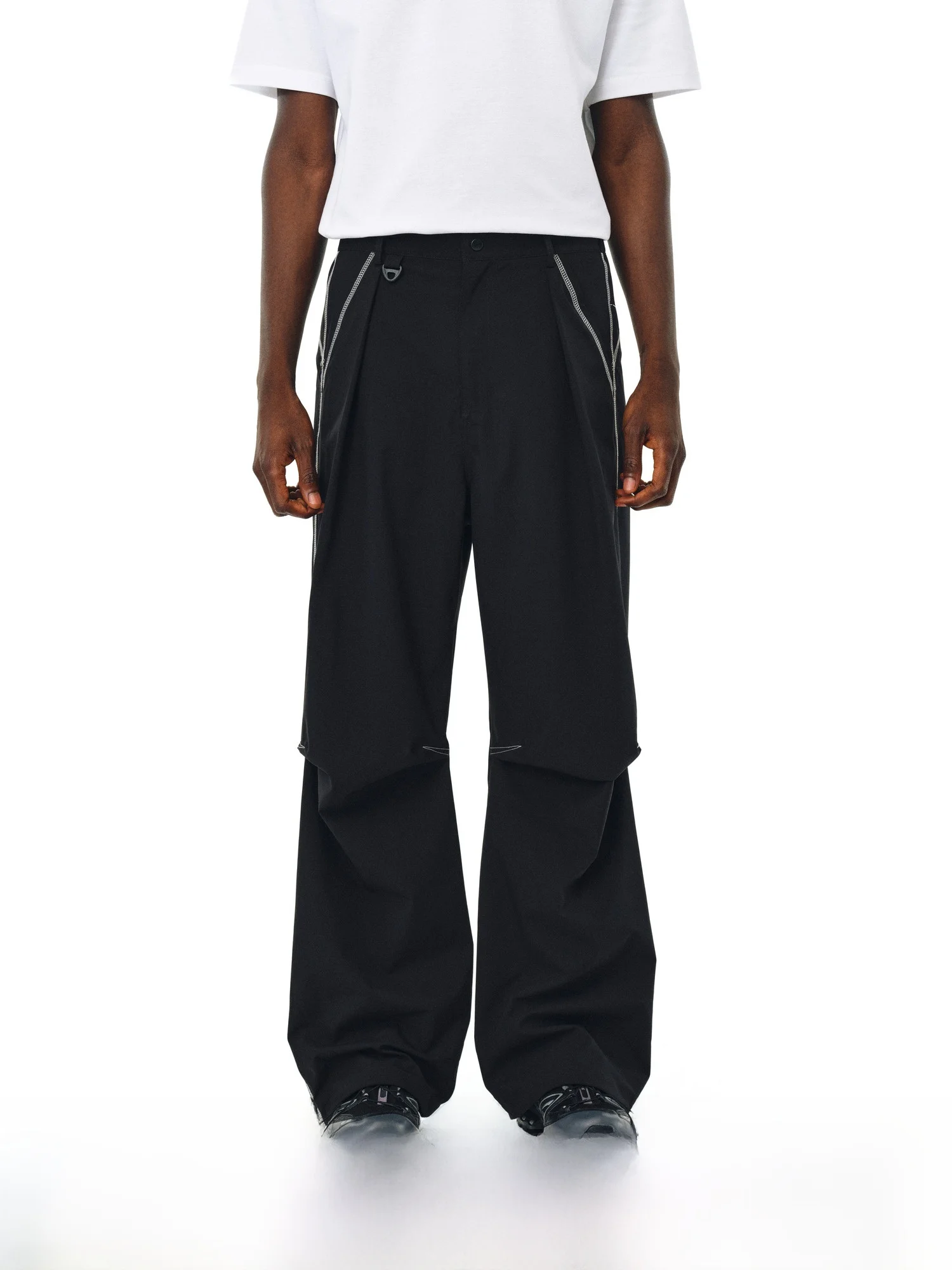 

FPA уличные тройные дышащие брюки десантника легкие свободные прямые повседневные длинные брюки для летних видов спорта