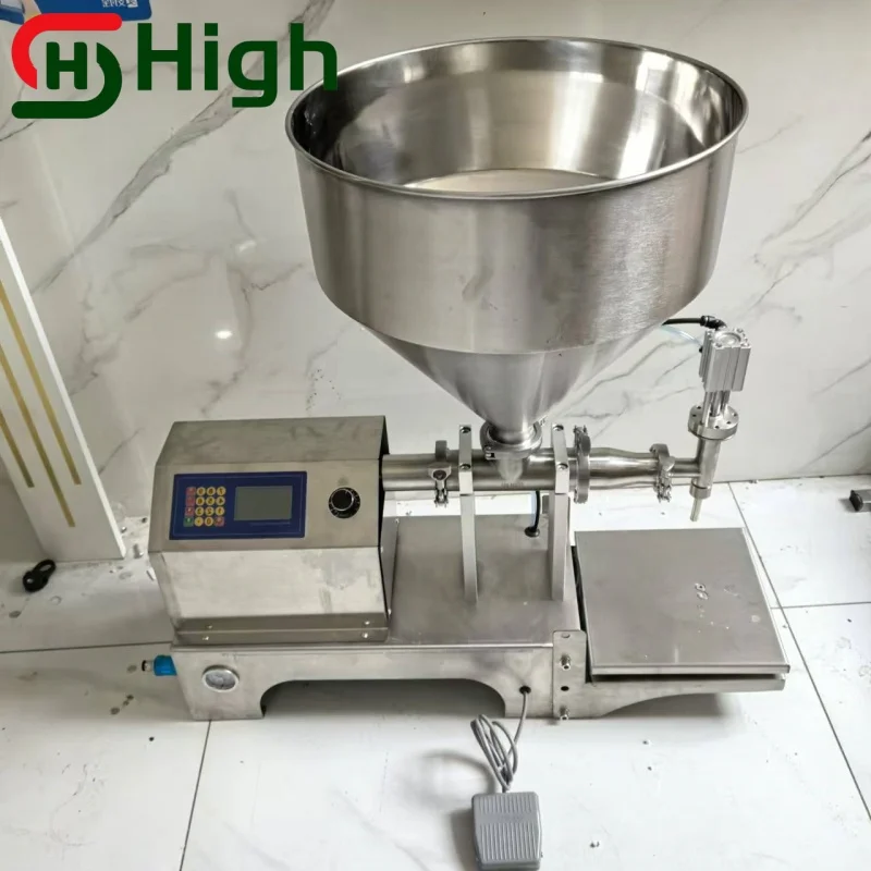 

Small Bottle Honey Semi Automatic Jam Liquid Paste Filling Machine Soup Filling Machine