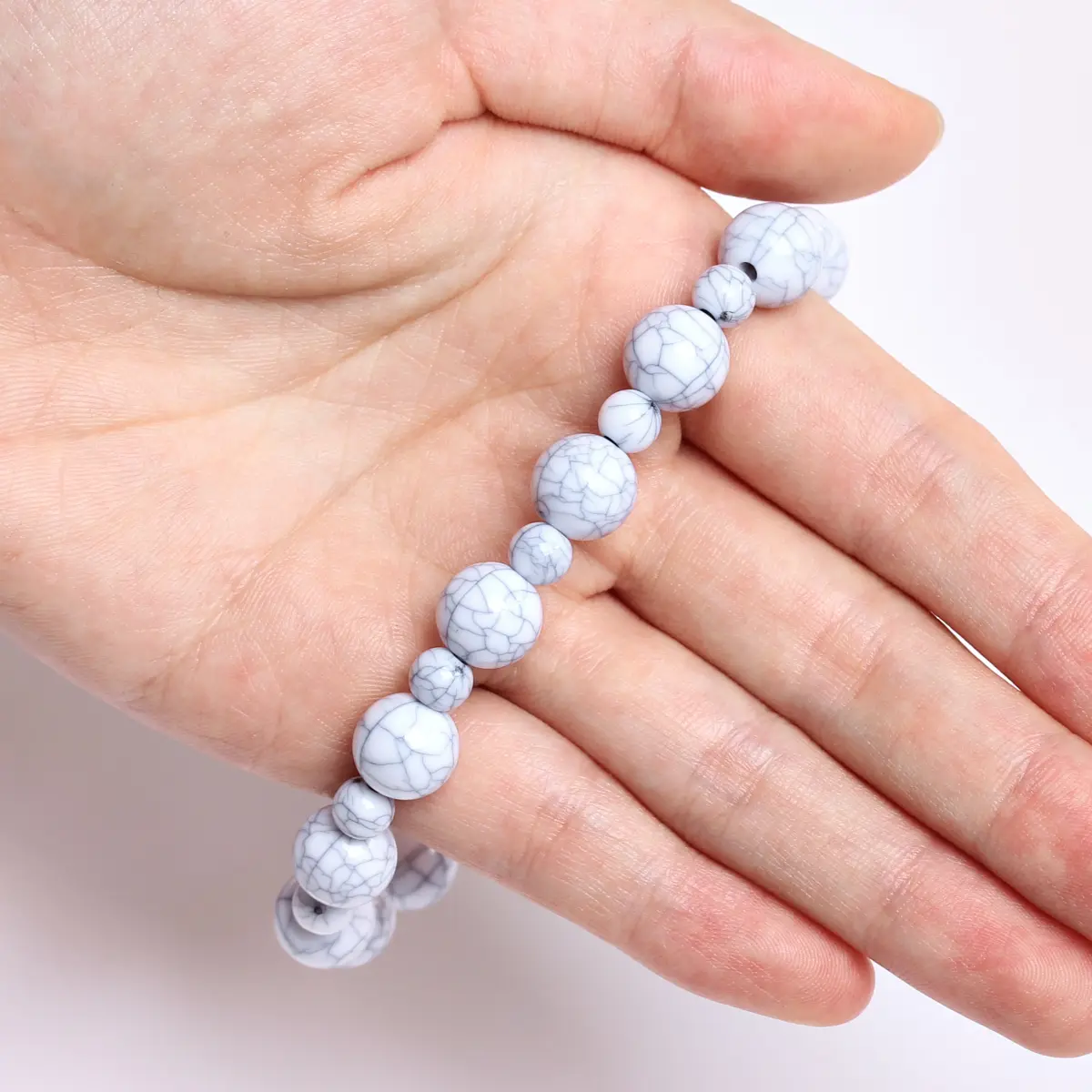 6-16mm 50-5Pcs For Jewelry Making DIY Imitation Turquoise Loose Spacer Beads Bracelet Accessories Beading Accessories Handwork