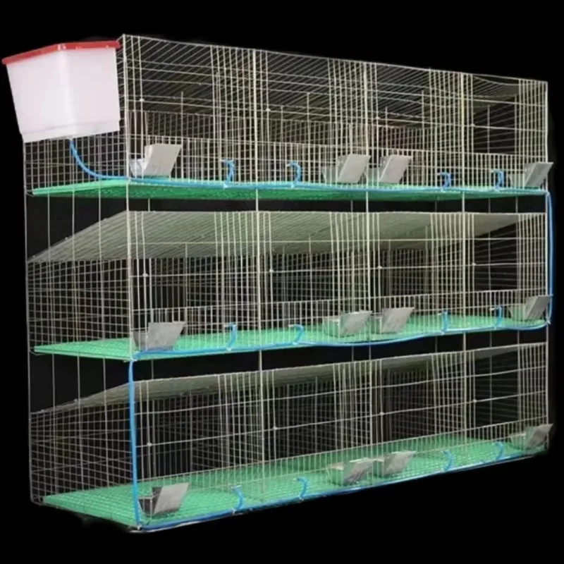 

Factory Direct Sales of High Quality Galvanized Rabbit Cage, 3-layer 12-place Rabbit Cage, Rabbit Breeding Equipment Cage