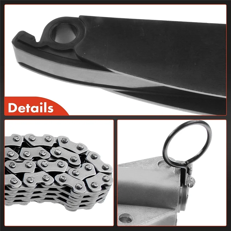 

1 Set Timing Chain Kit Parts For Kia Hyundai Forte Elantra GT Soul 1.8L 2.0L L4 2011-2016 DOHC 24321-2E000, 24410-2E000-A54R