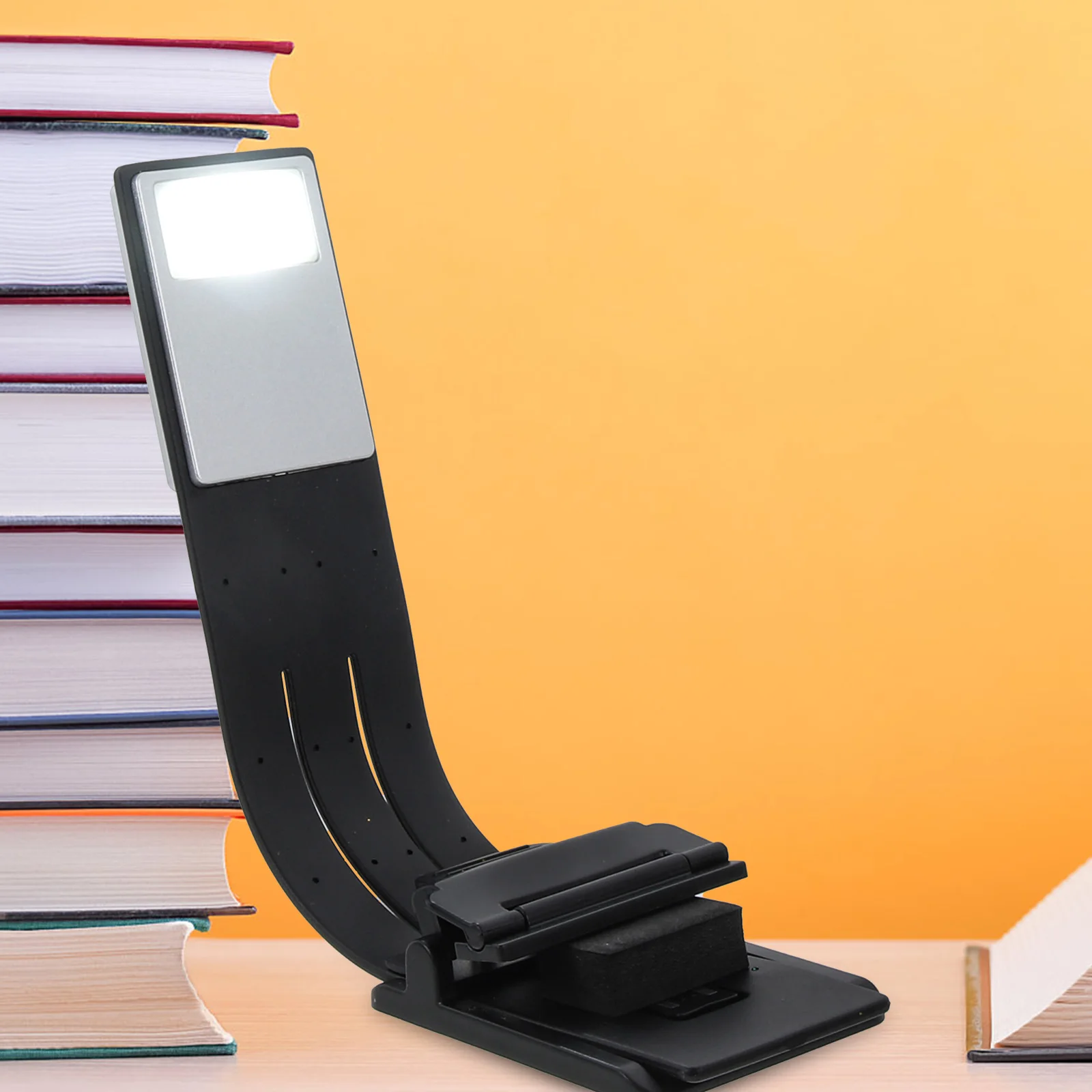 

USB Charging Book Light LED Clip Lamp Reading Lamp Desk Light 360 Flexible Arm Strong Magnet Bookmark Feature No Cable Required