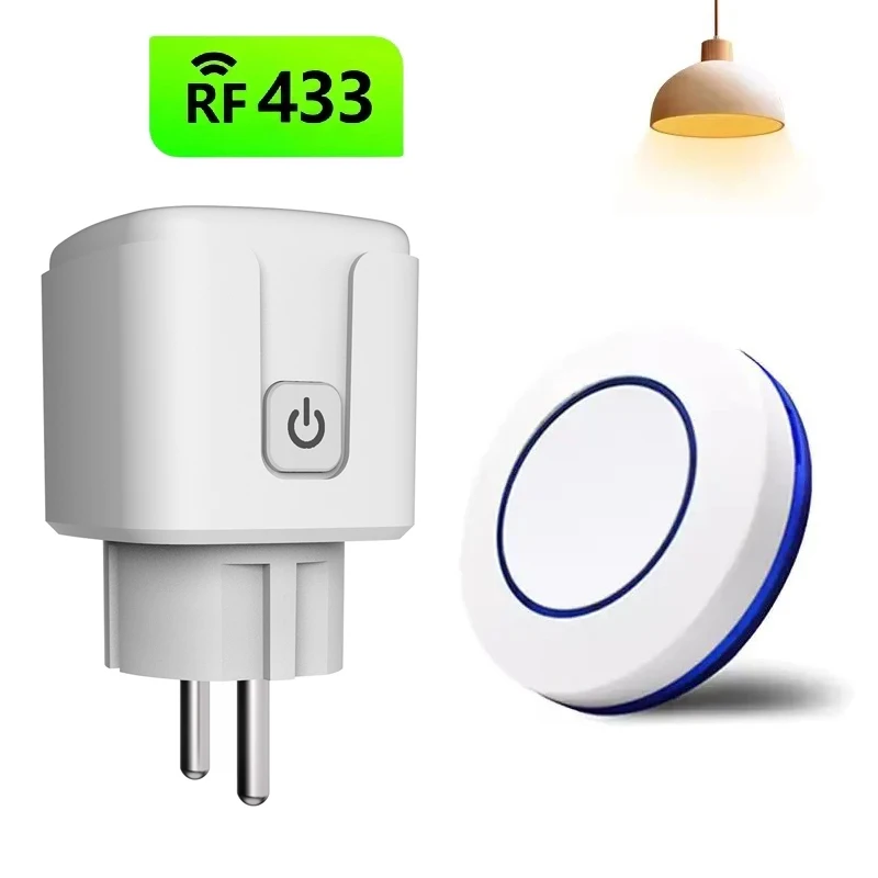 Wireless Remote Control RF 433MHz  220V 110V Relay Receiver 