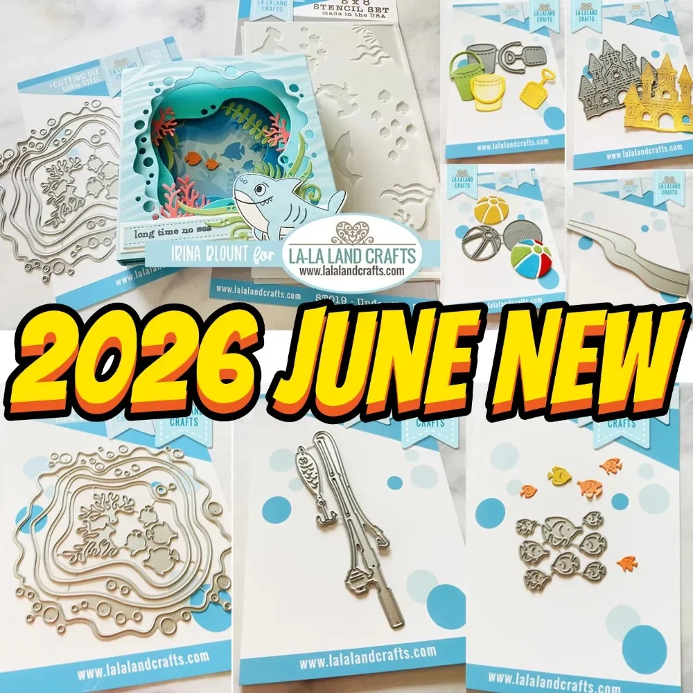 Under the Sea Ocean Series 2026 Metal Cutting Dies For DIY Scrapbooking Crafts Maker Photo Album Template Handmade Decoration