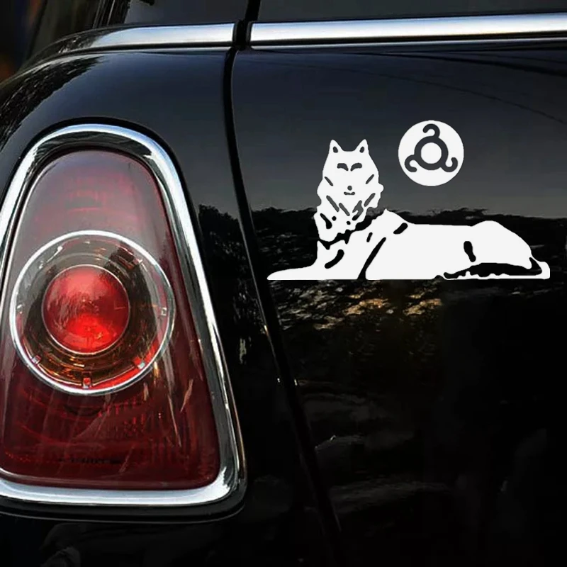 Vinyl Decal Chechnya Wolf Car Sticker Waterproof Stickers on Truck Bumper Rear Window 20265#