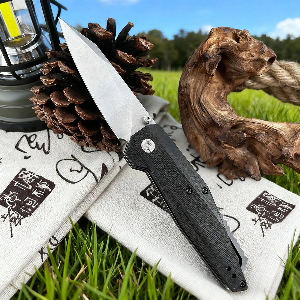 المحمولة EDC سكين للفرد التخييم في الهواء الطلق شواء الصيد فائدة سكين جيب البرية الصيد بقاء مغامرة سكين مدمج #1