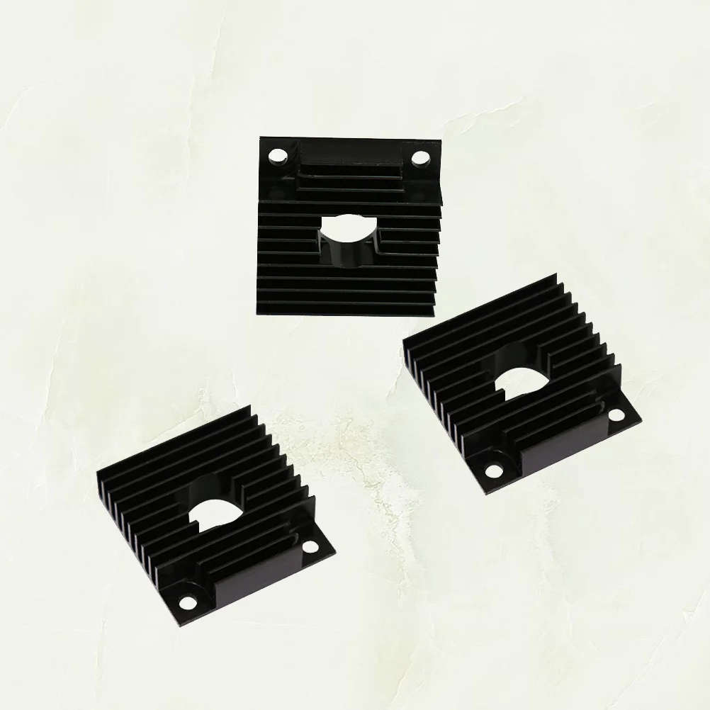 3Pcs Aluminum Heat Sink Radiator Cooler for Mk7 Mk8 3D Printer High Quality Thermal Transfer Cooling Block Aluminum Radiator