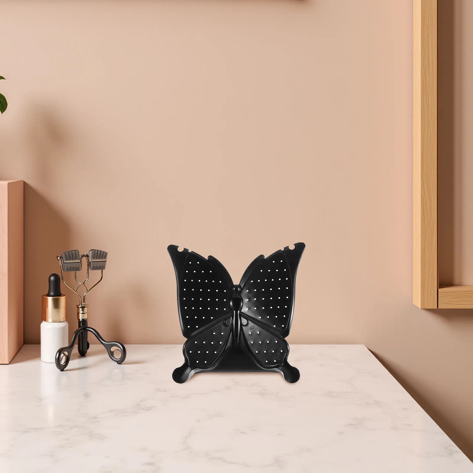 

Jewelry Earring Rack Organizer Holder Stand One Piece Creative Black Holders for Studs