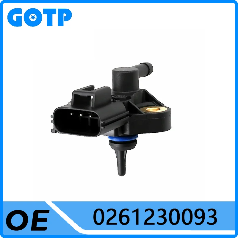 

GOTP Fuel Rail Injection Pressure Sensor #0261230093 3F2Z9G756AA F2E9G756AD For Ford Focus Mustang Escape Explorer Victoria Kuga