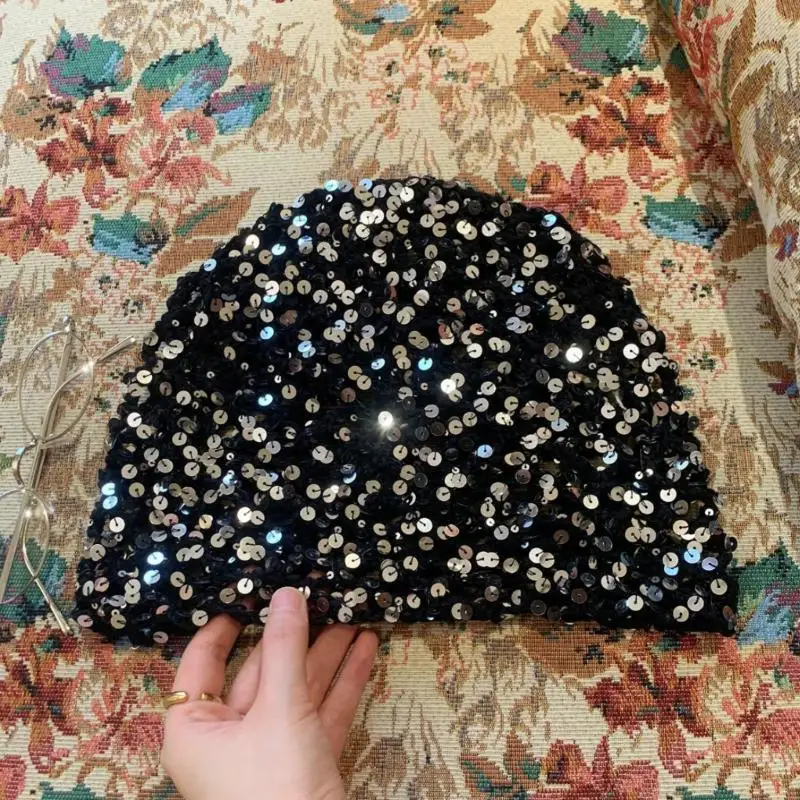 موضة خمر مطرزة الجوف البلوز القبعات المرأة الصيف الخريف السفر صور جو تنوعا عادية Y2K قبعة صغيرة متماسكة قبعة #6