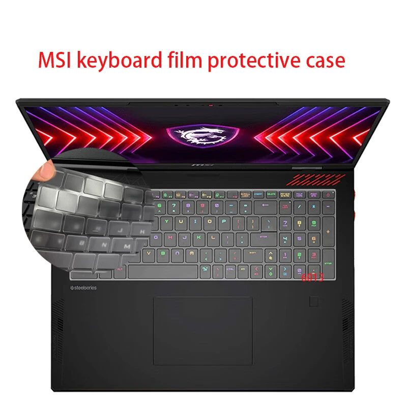 18 inch for MSI Titan 18 HX Dragon Edition Norse Myth laptop screen protector Titan 18 HX AI A2XW keyboard film anti-reflective