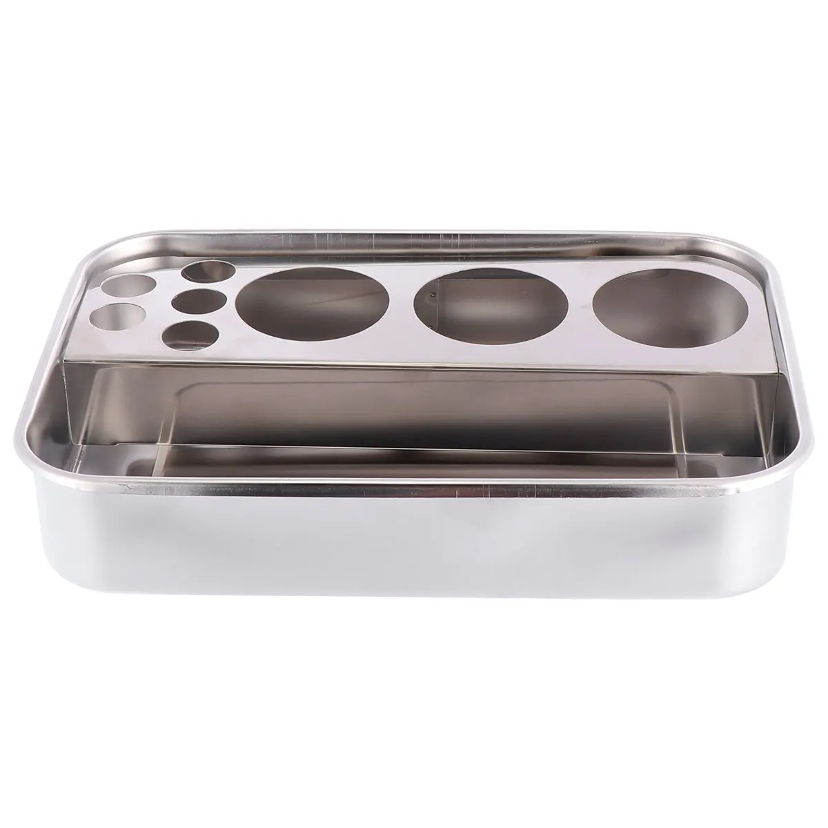 

1Set Stainless Steel Therapy Tray Injection Metal Tray Durable Premium Material Smooth Edge for Medical and Therapy Use