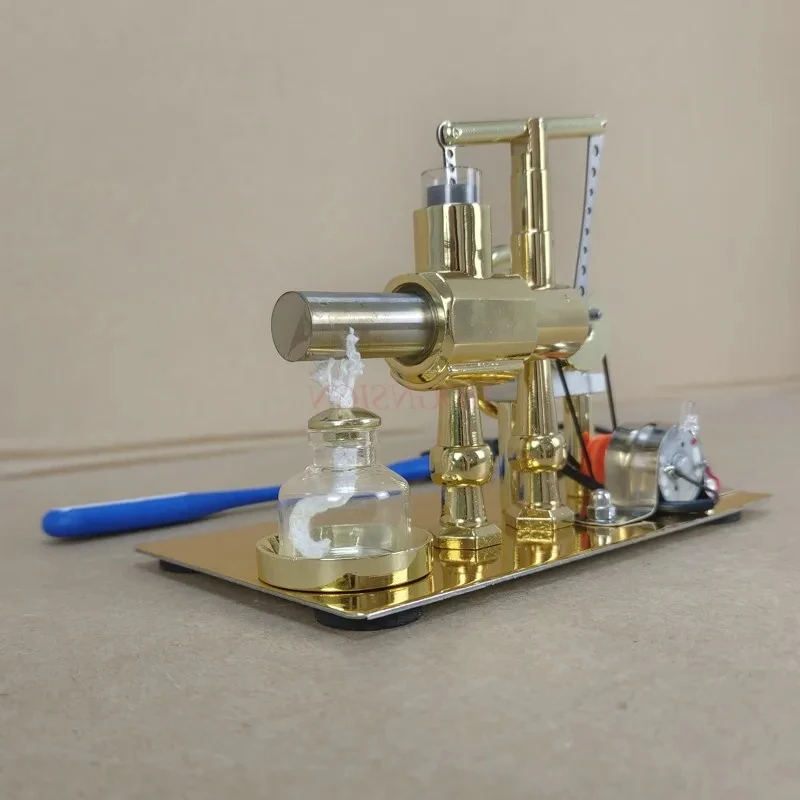 Physics teaching Stirling engine generator steam engine physics experiment science science production invention toy model small