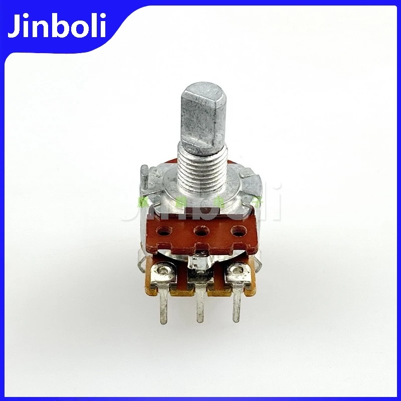 1PCS 16 Type A250K B250K Vertical Single Potentiometer Speaker Amplifier Speaker Volume Adjustment