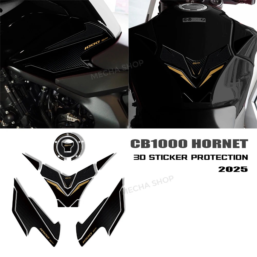 

Новые аксессуары для мотоциклов Hornet CB1000, 3D защитная наклейка на бак из эпоксидной смолы для CB1000 Hornet SP 2025