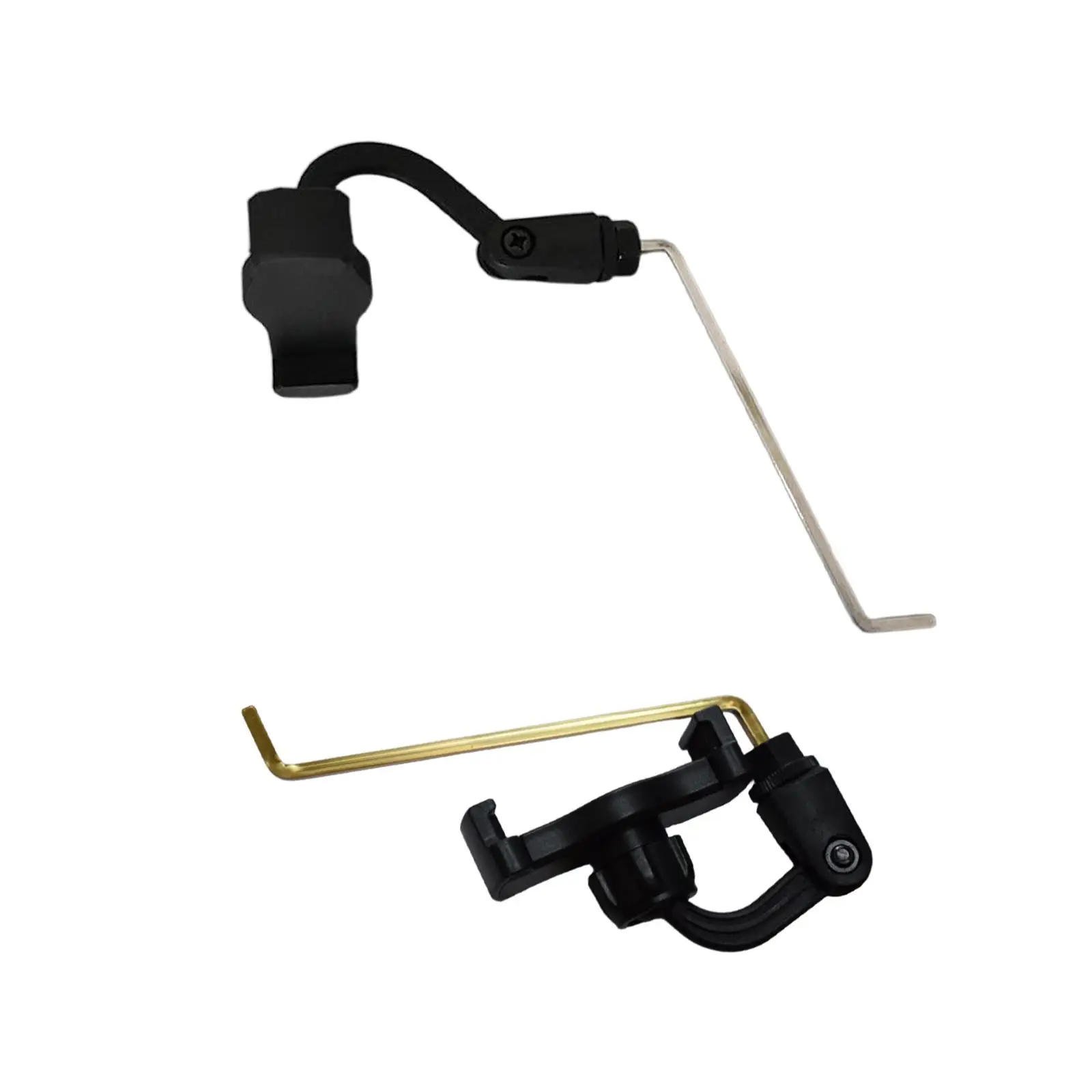 Saxophone Phone Holder Portable Easy to Install Music Clip Saxophone Music Holder for Stage Practice Concert Rehearsal Show