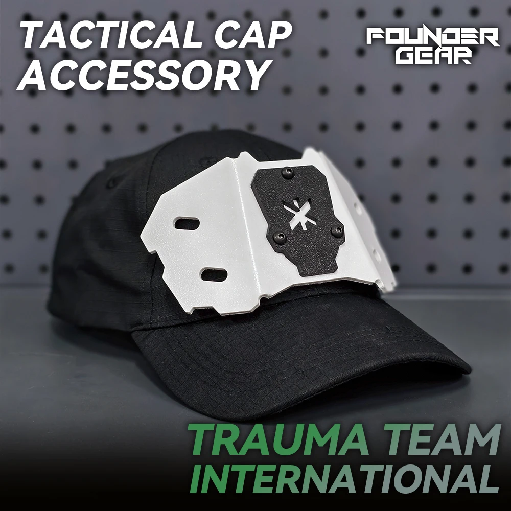 

Trauma Team Tactical Cap Accessory Helmet Decoration game fans gift Cyberpunk Edgerunners Night City V COSPLAY