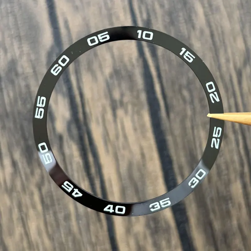 

Керамический безель Heimdallr GS Monster Black, 41/35,5 мм, с зеленым люминесцентным покрытием C3, сменная вставка для ремонта часов