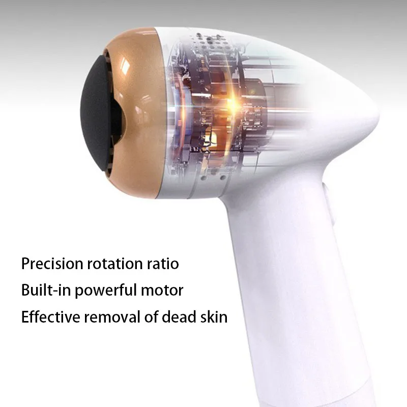 Lima electrónica para pies, máquina automática de pedicura, recargable, para piel muerta y talón