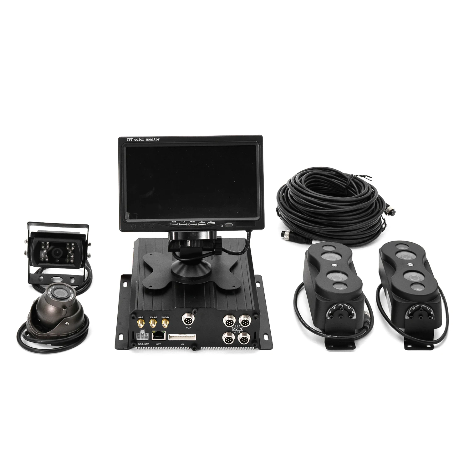 2-Door People Counter ADAS DMS 3D Infrared System with 95% Accuracy Automatic Bus Counting Infrared Passenger Counter for Bus