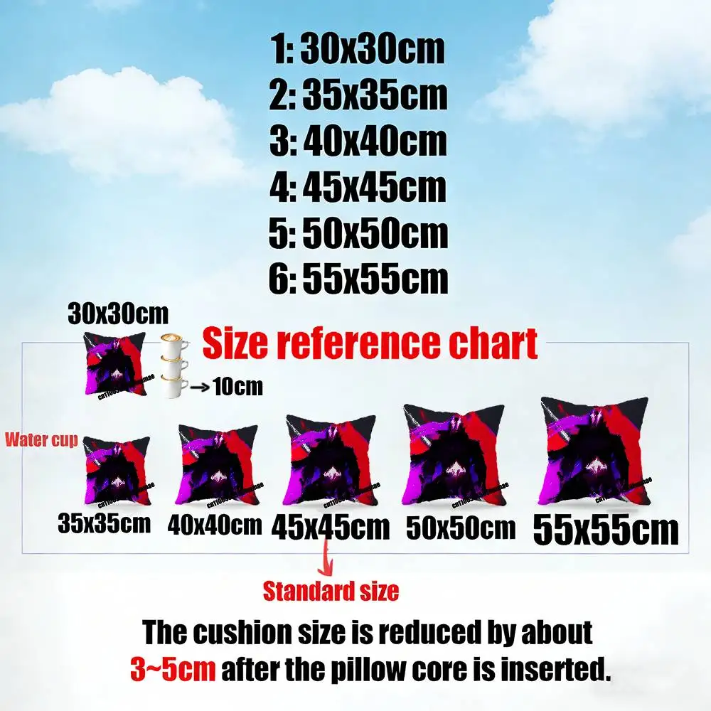For Silent Salt C-Cookie Run Throw Pillow Case Sham 30x30cm 45x45cm 50x50cm Square Office Cushion Cover