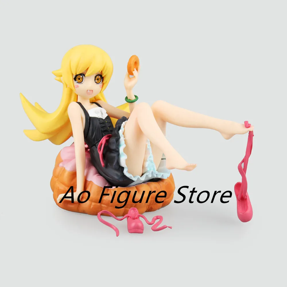 13cm Monogatari Nisemonogatari Oshino Shinobu Action Figure PVC Collection Model toys brinquedos for christmas gift