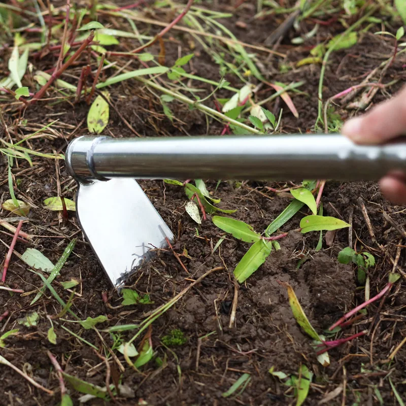 Garden Weeder Tools Rake Manual Weed Grass Rooting Shovel Manganese Steel Loosening Soil Digging Garden Hand Tool