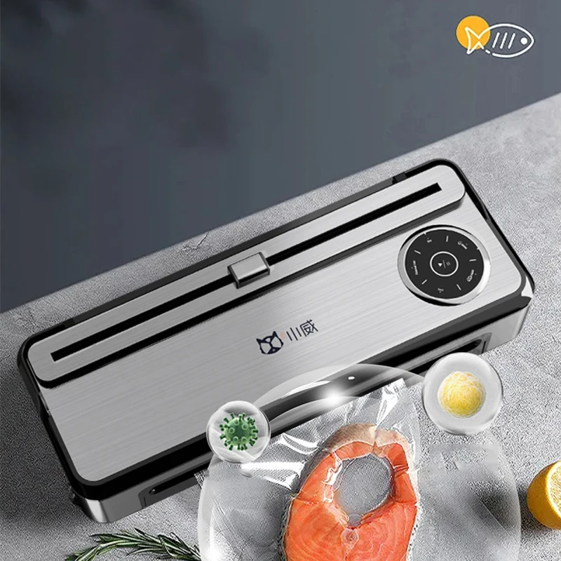 

Portable Home Kitchen Electric Automatic Vacuum Sealer Plastic Bag Packing Machine Vaccum Saver Jar Vacuum Food Sealers
