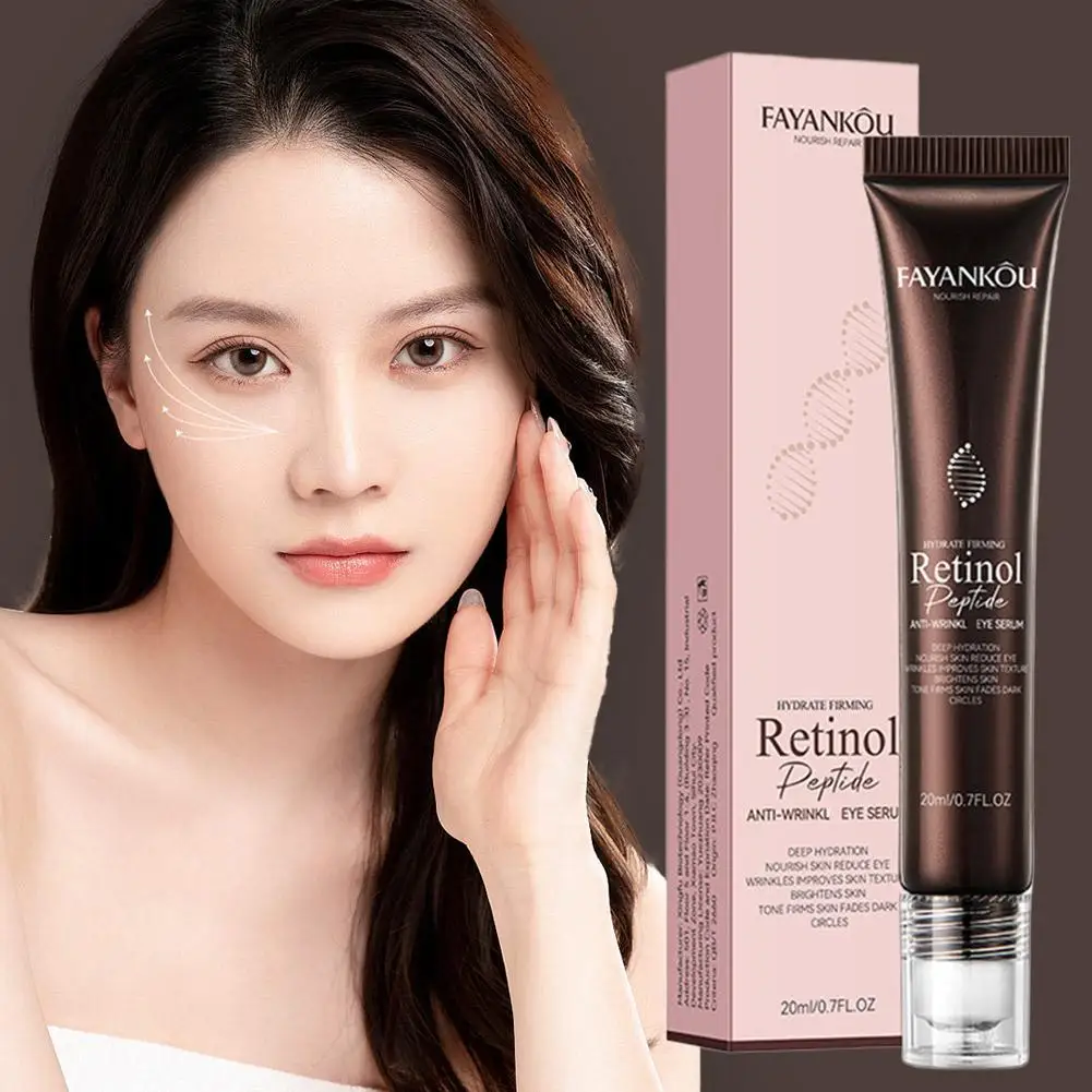 

FAYANKOU 20 мл ретинол против морщин сыворотка для глаз пептид для удаления темных пакетов крем для глаз восстанавливающий увлажняющий отечность корейский Cir W1B6