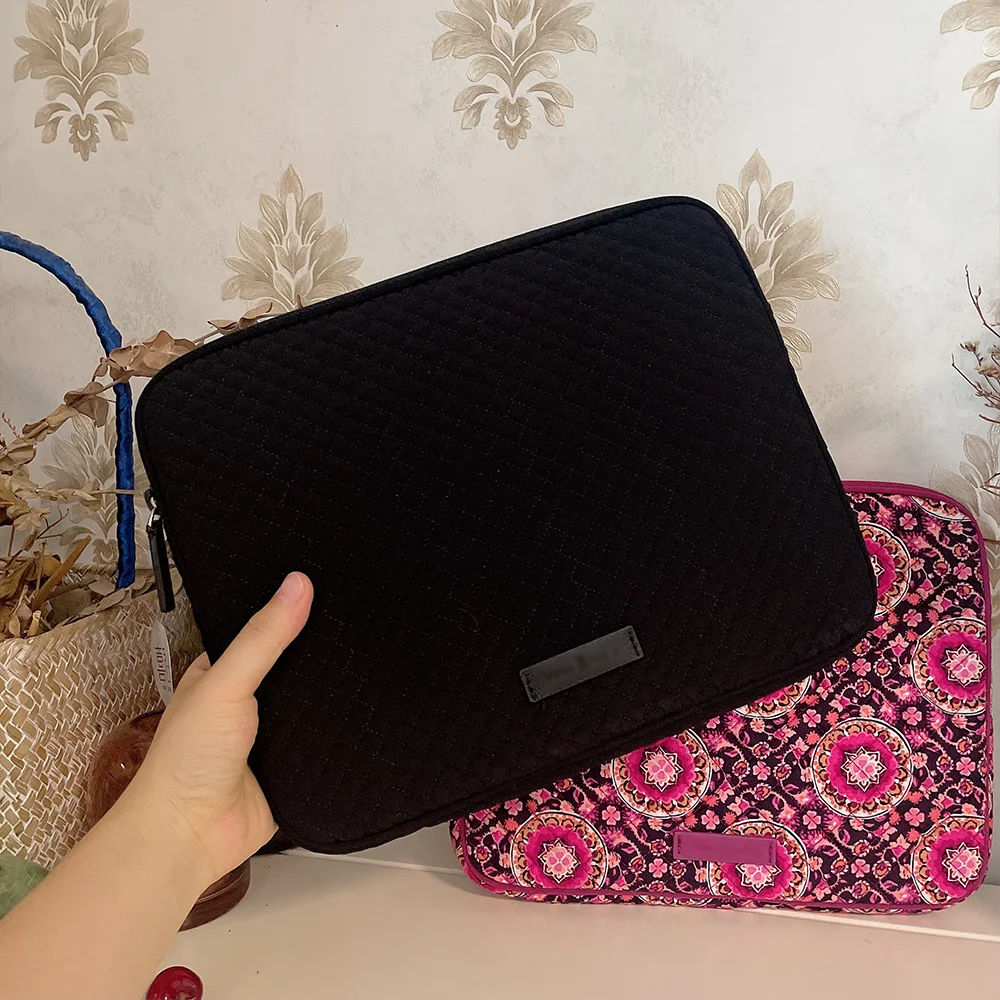 Vb tas penyimpan komputer tablet, tas komputer katun murni ringan perlindungan lingkungan 10.2 inci apple ipad