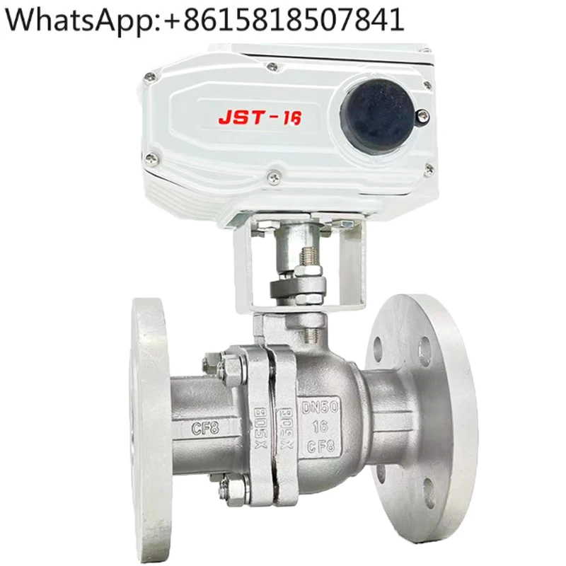 

Q941F-16P/C Electric 304 Stainless Steel Cast Steel Flanged Ball Valve High Temperature Steam Cut-off Ball Valve DN15-200