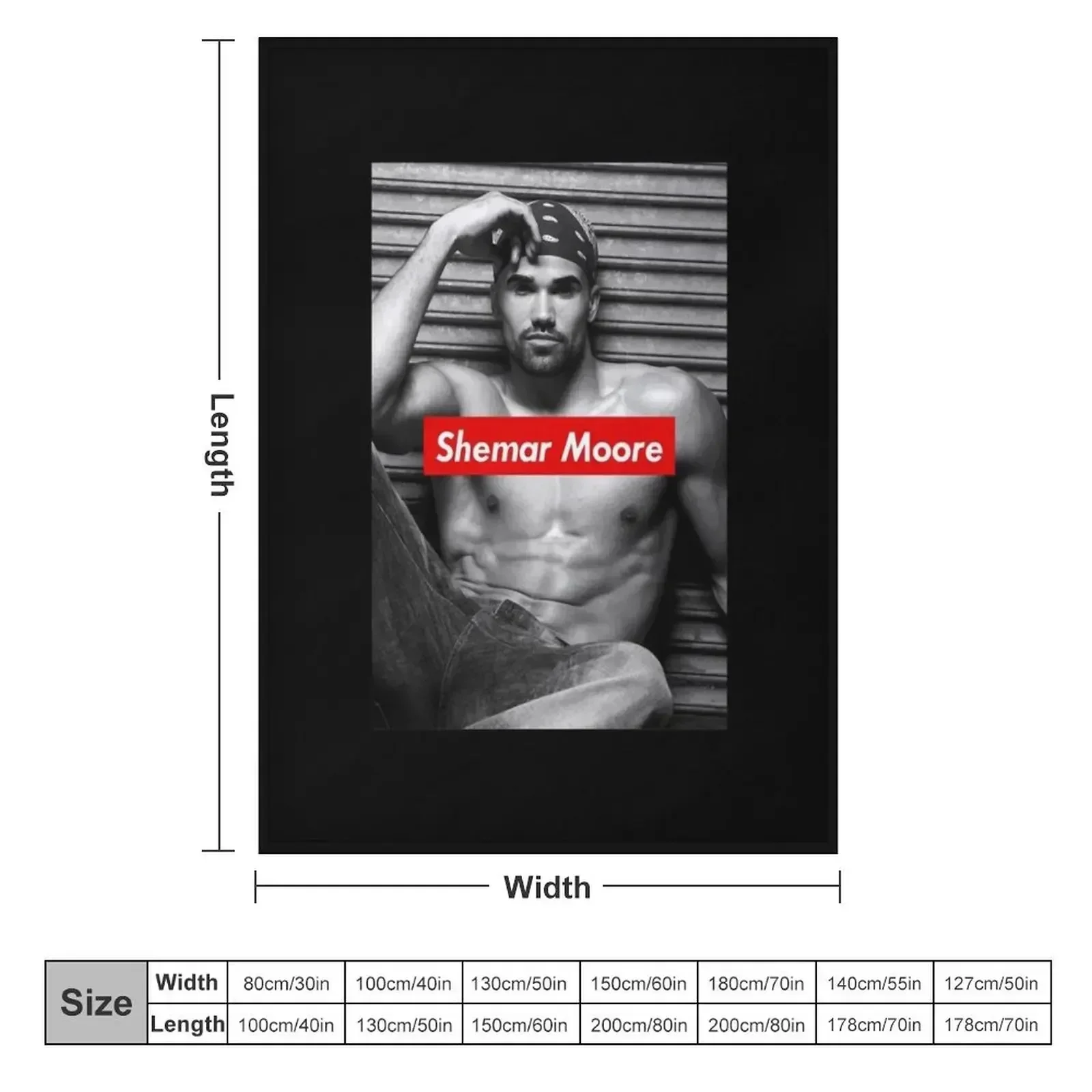Music Vintage Shemar Moore Cool Gifts Music Fan Throw Blanket Vintage Plush Weighted wednesday Shaggy heavy to sleep Blankets