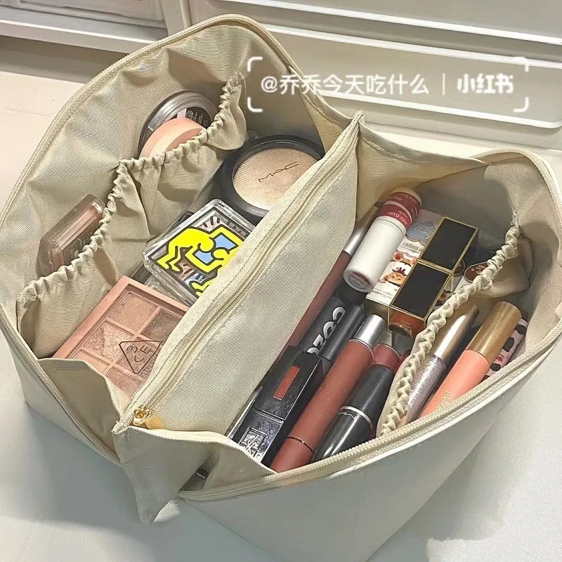 Makeup Bag 2023 New Popular Large Capacity Portable Ins Fashion Senior Sense of Travel Goods Toiletry Storage Bag for Women 2023